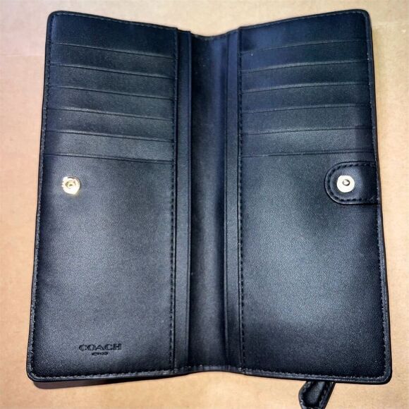 COACH Slim Wallet PreLoved Good Condition AUTHENTIC - Picture 3 of 5